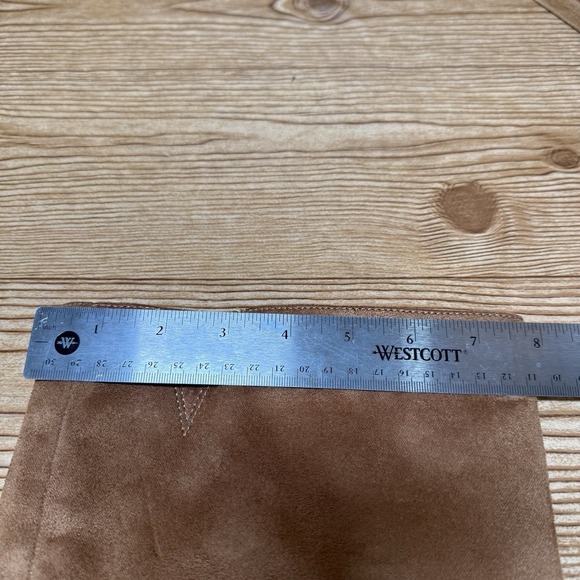 Universal Thread Kendra Boots Sz 7.5 Kitten Heel 18" Tall Dress Chestnut Brown - Picture 13 of 13